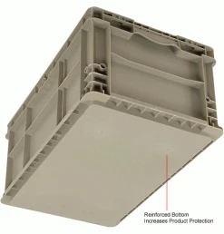 Discount 😀 Global Industrial Stackable Straight Wall Container, Solid, 24"Lx15"Wx11"H, Gray 💯 30 Discount 😀 Global Industrial Stackable Straight Wall Container, Solid, 24"Lx15"Wx11"H, Gray 💯 -Containers shop 270288 6wco