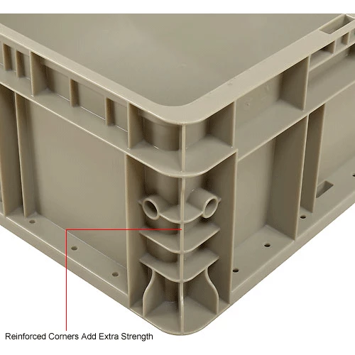 Cheapest ๐ Global Industrial Stackable Straight Wall Container, Solid, 24"Lx22"Wx7"H, Gray ๐งจ 10 Cheapest ๐ Global Industrial Stackable Straight Wall Container, Solid, 24"Lx22"Wx7"H, Gray ๐งจ - Image 10