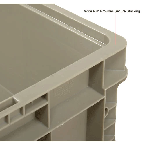 Cheapest ๐ Global Industrial Stackable Straight Wall Container, Solid, 24"Lx22"Wx7"H, Gray ๐งจ 14 Cheapest ๐ Global Industrial Stackable Straight Wall Container, Solid, 24"Lx22"Wx7"H, Gray ๐งจ - Image 14