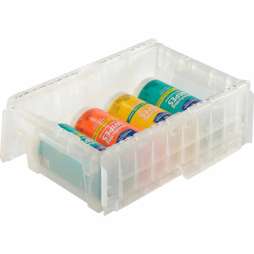 Flash Sale 💯 ORBIS Flipak® Attached Lid Container FP075 -19-7/8 x 11-3/4 x 7-1/4, Clear ❤️ 2 Flash Sale 💯 ORBIS Flipak® Attached Lid Container FP075 -19-7/8 x 11-3/4 x 7-1/4, Clear ❤️ - Image 2