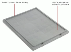 Cheap ⌛ Global Industrial™ Lid LID241 for Stack and Nest Storage Container SNT240, Gray - Pkg Qty 3 🌟 -Containers shop 274324GY 1wco