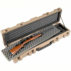 Promo 🥰 SKB Corporation SKB R Series Waterproof Weapons Case 2R5212-7T Tan, Watertight, 55"L x 15-5/8"W 😀