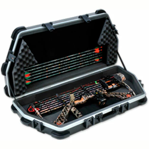 Hot Sale ❤️ SKB Corporation SKB ATA Parallel Limb Bow Case 2SKB-4119 Black, Water Resistant, Keyed Lock, 44"L x 22"W 🤩 2 Hot Sale ❤️ SKB Corporation SKB ATA Parallel Limb Bow Case 2SKB-4119 Black, Water Resistant, Keyed Lock, 44"L x 22"W 🤩 - Image 2