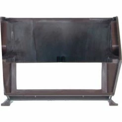 Best Sale ⌛ LocBin™ 4-1/8"L x 5-3/8"W x 3"H Brown Stacking, Hanging, Interlocking Polypropylene Bins, 6 CT 🔔 -Containers shop 3 210BR 6 main2 1200p