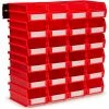 Top 10 🛒 Triton Products LocBin Wall Storage, 3-220RWS, W/Rails, Medium, Red (26 pc) 🔥