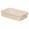 Cheapest 😉 MFG Tray Molded Fiberglass Toteline Nesting Tote 922108 - 9-3/4"L x 6-1/8"W x 2-1/8"H, White 🧨
