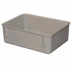 Best reviews of 🌟 MFG Tray Molded Fiberglass Toteline Nesting Tote 920108 - 11-3/4"L x 8-3/4"W x 4-1/8"H, Gray 🎉