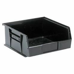 Flash Sale ⭐ Quantum Storage Systems Quantum Conductive Ultra Stack Bin QUS235CO, 11"W x 10-7/8"D x 5"H - Pkg Qty 6 ⌛