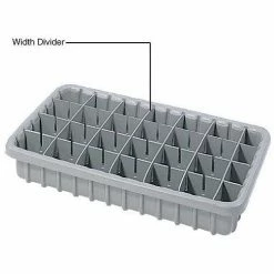 Buy 😍 Dandux Width Divider 50P0010067 for Dividable Nesting Box 50P1811070, Gray - Pkg Qty 6 🎉
