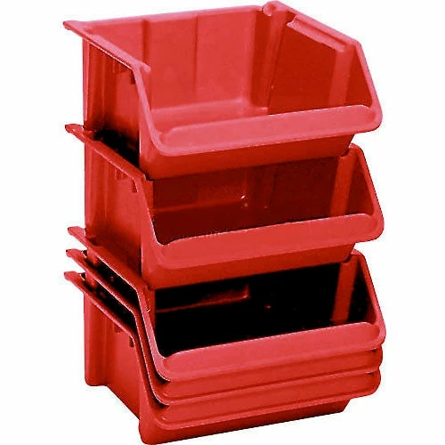 Buy 🥰 LEWISBins Fiberglass Stack & Nest Hopper Bin, 16-1/2"W x 24"D x 8"H, Red - Pkg Qty 5 😉 1 Buy 🥰 LEWISBins Fiberglass Stack & Nest Hopper Bin, 16-1/2"W x 24"D x 8"H, Red - Pkg Qty 5 😉