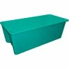 Outlet 👍 MFG Tray Molded Fiberglass Nest and Stack Tote 780008 with Wire - 42-1/2" x 20" x 14-1/4", Green 🥰