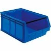 Hot Sale 😉 Quantum Storage Systems Quantum Plastic Magnum Stacking Bin, 18"W x 20" x 12", Blue 🥰