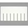 Wholesale ✨ Dandux Width Divider 50P0011043 for Dividable Stackable Box 50P0112050, White - Pkg Qty 6 ⌛