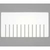 Discount 🥰 Dandux Width Divider 50P0018073 for Dividable Stackable Box 50P0114080, White - Pkg Qty 6 🧨