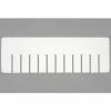Coupon 😍 Dandux Length Divider 50P0017043 for Dividable Stackable Box 50P0112050, White - Pkg Qty 6 🥰
