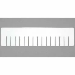 Hot Sale 😍 Dandux Length Divider 50P0023053 for Dividable Stackable Box 50P0114060, White - Pkg Qty 6 🔔