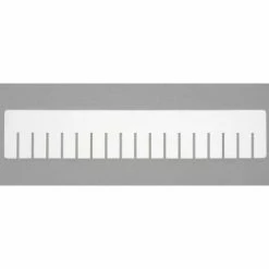 Buy 🧨 Dandux Length Divider 50P0024043 for Dividable Stackable Box 50P0224050, White - Pkg Qty 6 🛒