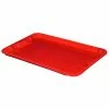 Promo 🧨 MFG Tray Molded Fiberglass Toteline Nest and Stack Lid 780418 - 20-1/2" x 12-7/8", Pkg Qty 10, Red - Pkg Qty 10 🧨