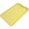 New ✔️ MFG Tray Molded Fiberglass Toteline Nest and Stack Lid 780318 - 19-3/4" x 12-1/2", Yellow - Pkg Qty 12 🔔