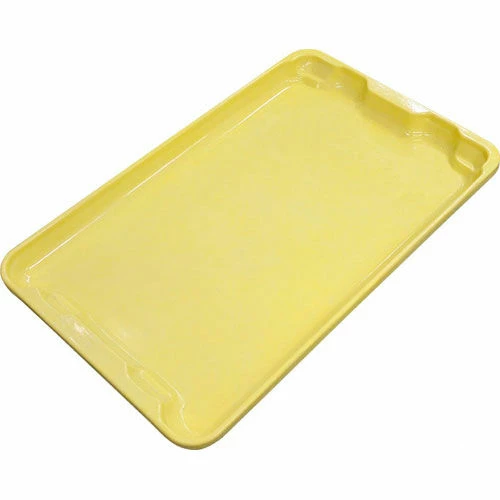 New โ๏ธ MFG Tray Molded Fiberglass Toteline Nest and Stack Lid 780318 - 19-3/4" x 12-1/2", Yellow - Pkg Qty 12 ๐ 1 New โ๏ธ MFG Tray Molded Fiberglass Toteline Nest and Stack Lid 780318 - 19-3/4" x 12-1/2", Yellow - Pkg Qty 12 ๐