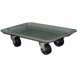 Cheapest ✨ MFG Tray Molded Fiberglass Toteline Dolly 780338 for 19-3/4" x 12-1/2" x 6" Tote, Gray 😀