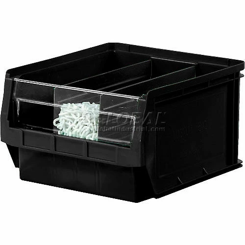 Cheapest 🥰 Quantum Storage Systems Quantum Plastic Magnum Stacking Bin, 12"W x 20"D x 6"H, Black - Pkg Qty 6 😀 1 Cheapest 🥰 Quantum Storage Systems Quantum Plastic Magnum Stacking Bin, 12"W x 20"D x 6"H, Black - Pkg Qty 6 😀