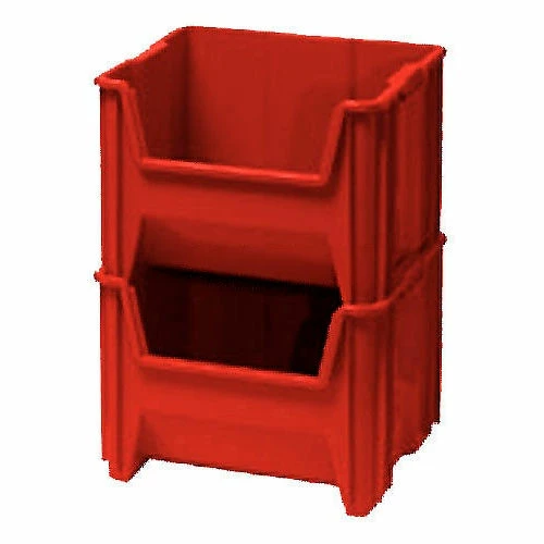 Best Sale ✨ Quantum Storage Systems Quantum Giant Hopper Bin, 16-1/2"W x 17-1/2"D x 12-1/2"H, Red - Pkg Qty 2 🌟 1 Best Sale ✨ Quantum Storage Systems Quantum Giant Hopper Bin, 16-1/2"W x 17-1/2"D x 12-1/2"H, Red - Pkg Qty 2 🌟
