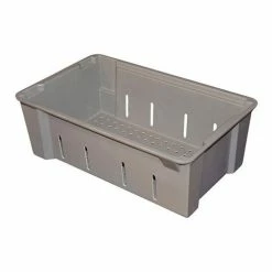 Top 10 🎉 MFG Tray Molded Fiberglass Toteline Nest and Stack Wash Box 705348 -17-7/8"L x 11-1/4"W x 6"H, Gray ⭐