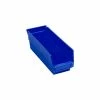 Best deal ✨ Plastic Nesting Storage Shelf Bin QSB201 4-1/8"W x 11-5/8"D x 6"H Blue - Pkg Qty 36 😉