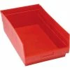 Promo ✨ Plastic Nesting Storage Shelf Bin QSB210 11-1/8"W x 17-7/8"D x 6"H Red - Pkg Qty 8 🥰