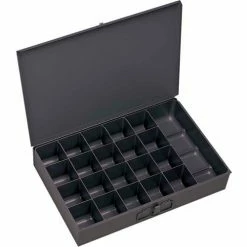 Discount 👏 Durham Mfg. Durham Steel Scoop Compartment Box 109-95 - 21 Compartments - Pkg Qty 4 🥰