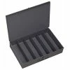 Best Sale ⭐ Durham Mfg. Durham Steel Scoop Compartment Box 117-95 - 6 Vertical Compartments 18 x 12 x 3 - Pkg Qty 4 🥰