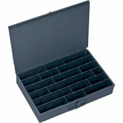 Deals ✨ Durham Mfg. Durham Steel Scoop Compartment Box 099-95 - Adjustable Horizontal Compartments 18 x 12 x 3 - Pkg Qty 4 😉