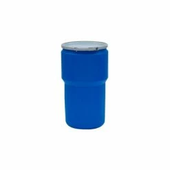 Best Sale 👍 Eagle Mfg Eagle 1610MB Plastic Lab Pack Drum with Metal Lever Lock - 14 Gallon 🥰