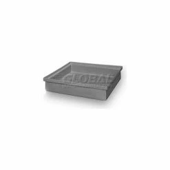 Cheap ⭐ Bayhead Products Rotationally Molded Plastic Tray 20 X20x4-1/2 Gray 🎁