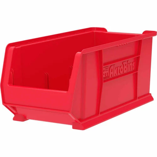 Cheapest ⌛ Akro-Mils® Super-Size AkroBin® Plastic Stacking Bin, 11"W x 23-7/8"D x 10"H, Red - Pkg Qty 4 ❤️ 2 Cheapest ⌛ Akro-Mils® Super-Size AkroBin® Plastic Stacking Bin, 11"W x 23-7/8"D x 10"H, Red - Pkg Qty 4 ❤️ - Image 2