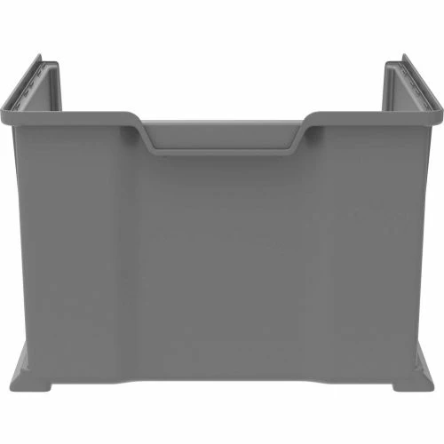 Coupon 🔔 Akro-Mils® Super-Size AkroBin® Plastic Stacking Bin, 18-1/4"W x 23-7/8"D x 12"H, Gray 🌟 6 Coupon 🔔 Akro-Mils® Super-Size AkroBin® Plastic Stacking Bin, 18-1/4"W x 23-7/8"D x 12"H, Gray 🌟 - Image 6