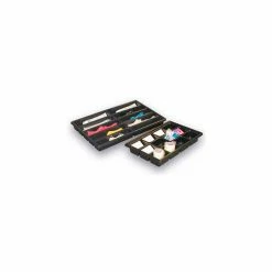 Coupon 🔔 Bayhead Products Thermoformed Plastic Parts Tray, 23" X 14" X 2", 10 Compartments, Black 🧨
