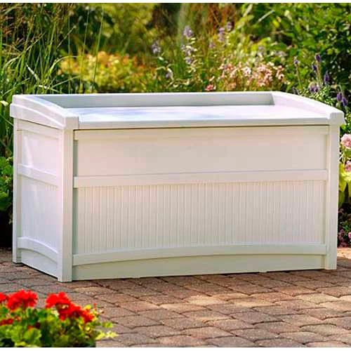 Best deal ❤️ Suncast® Light Taupe Deck Box With Seat, 50 Gallon Capacity ✨ 1 Best deal ❤️ Suncast® Light Taupe Deck Box With Seat, 50 Gallon Capacity ✨