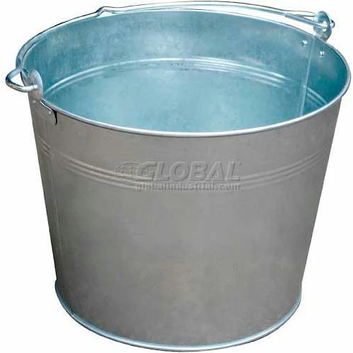 Hot Sale ✨ Vestil Galvanized Steel Bucket BKT-GAL-325 3-1/4 Gallon Capacity 🔔 1 Hot Sale ✨ Vestil Galvanized Steel Bucket BKT-GAL-325 3-1/4 Gallon Capacity 🔔