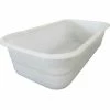 Buy 🤩 Shirley K's Storage Trays 236PN Plastic Nesting Tote, FDA-USDA, 24"X12-1/2"X6-1/8", Natural White 👍