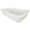 Best Sale 😉 Shirley K's Storage Trays 254PN Plastic Nesting Tote, FDA-USDA, 26-7/8"X17"X6-1/4", Natural White 😀