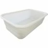Top 10 🎁 Shirley K's Storage Trays 253PN Plastic Nesting Tote, FDA-USDA, 26-3/4"x16"x8-1/4", Natural White 🤩