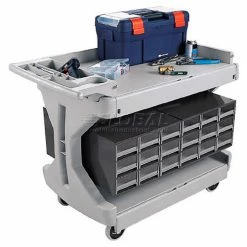 Coupon 🎉 Akro-Mils® 30936 Two-In-One Plastic ProCart™ 😀 -Containers shop 330439GY 05