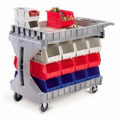 Coupon 🎉 Akro-Mils® 30936 Two-In-One Plastic ProCart™ 😀 -Containers shop 330439GY 06