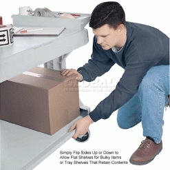 Promo 👏 Akro-Mils® 30930 Two-In-One Plastic ProCart™ 🤩 -Containers shop 330461GY 3wco