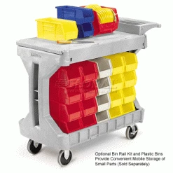 Promo 👏 Akro-Mils® 30930 Two-In-One Plastic ProCart™ 🤩 -Containers shop 330461GY 4wco