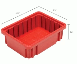 Cheap 😍 Global Industrial Plastic Dividable Grid Container - DG91035,10-7/8"L x 8-1/4"W x 3-1/2"H, Red - Pkg Qty 20 ✨ 37 Cheap 😍 Global Industrial Plastic Dividable Grid Container - DG91035,10-7/8"L x 8-1/4"W x 3-1/2"H, Red - Pkg Qty 20 ✨ -Containers shop 334100RD dim
