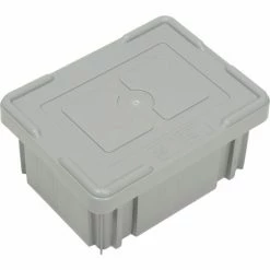 Best Sale 🥰 Global Industrial™ Plastic Dividable Grid Container - DG91050,10-7/8"L x 8-1/4"W x 5"H, Gray - Pkg Qty 20 🌟 -Containers shop 334101GY 07