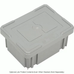 Best Sale 🥰 Global Industrial™ Plastic Dividable Grid Container - DG91050,10-7/8"L x 8-1/4"W x 5"H, Gray - Pkg Qty 20 🌟 -Containers shop 334101GY 5wco